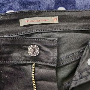 Levis high rise skinny